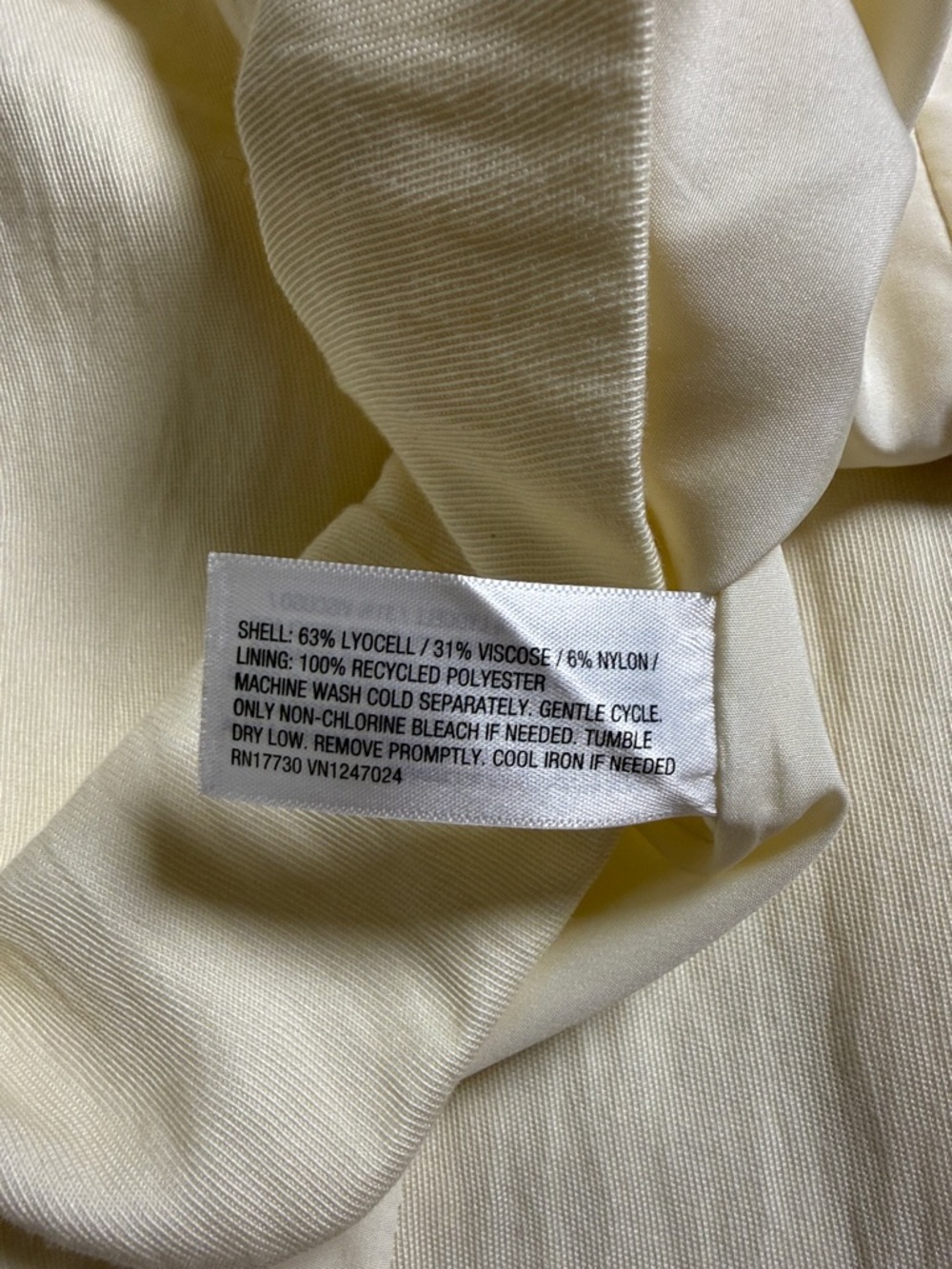 a new day Soft Yellow Sleeveless Tie-Waist Blazer Vest - Picture 6 of 6